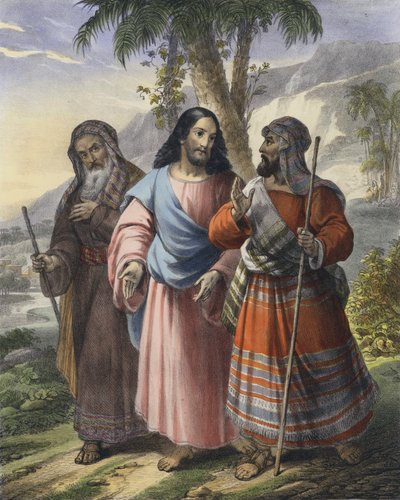 The Journey to Emmaus by Siegfried Detler Bendixen