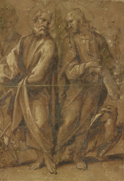 Saints Peter and John by Sigismondo Caula