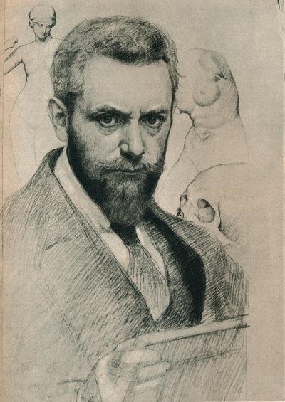 Portrait by Sigmund Lipinsky
