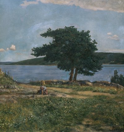 Summer atmosphere by Sigmund Sinding