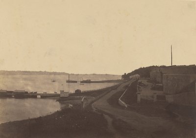 Narrows on East River by Silas A. Holmes