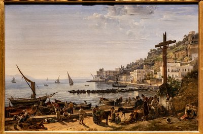 View of Mergellina by Silvestr Fedosievich Shchedrin