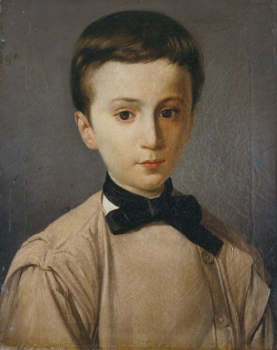 Portrait of Ettore Lega by Silvestro Lega