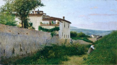 View of Piagentina by Silvestro Lega