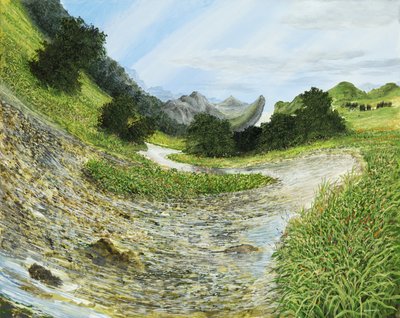 Mountain Stream by Silvian Sternhagel