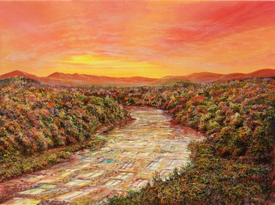 Glass River by Silvian Sternhagel