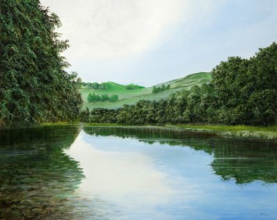 Unmirrored Land by Silvian Sternhagel