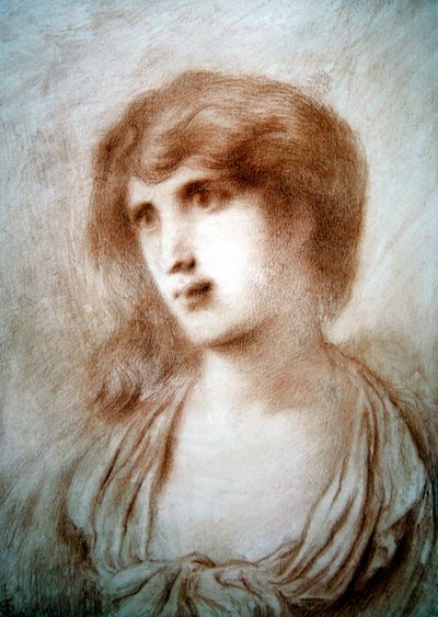 Head of a Girl by Simeon Solomon