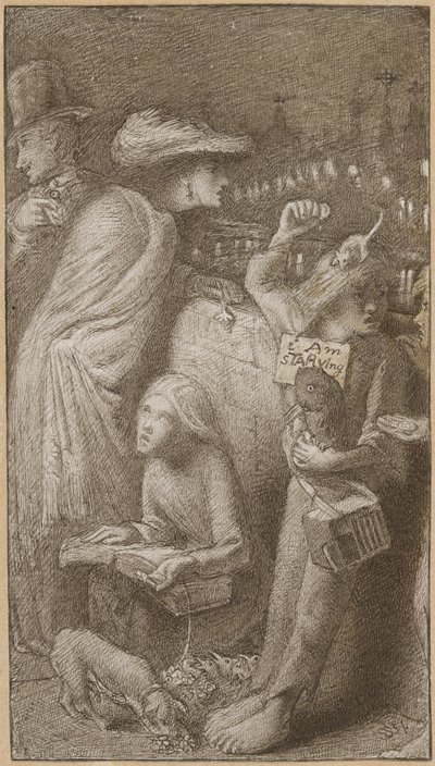 I Am Starving by Simeon Solomon