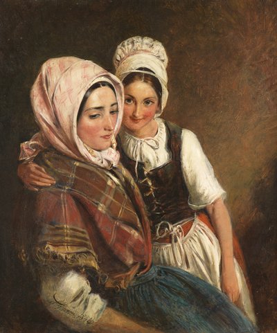 Mother and Daughter by Simeon Solomon