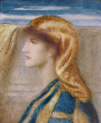 The Golden Headdress by Simeon Solomon
