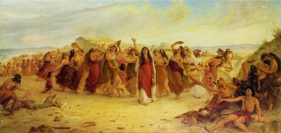 The Song of Miriam by Simeon Solomon