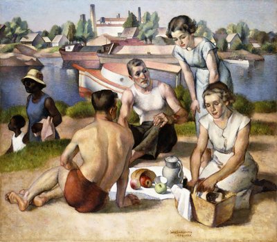 The Picnic by Simkha Simkovitch