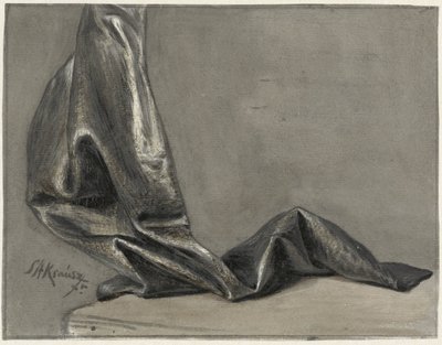 Drapery Study by Simon Andreas Krausz