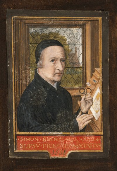 Self-portrait by Simon Bening