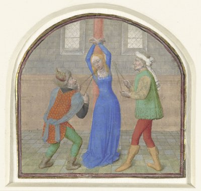 The Martyrdom of St. Apollonia by Simon Marmion