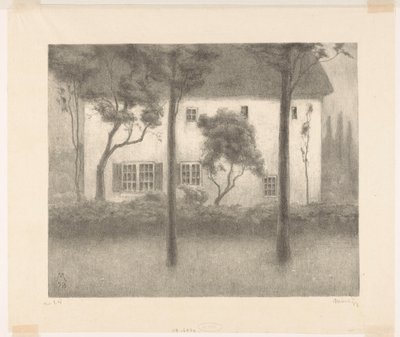 House by Simon Moulijn (signed by artist)
