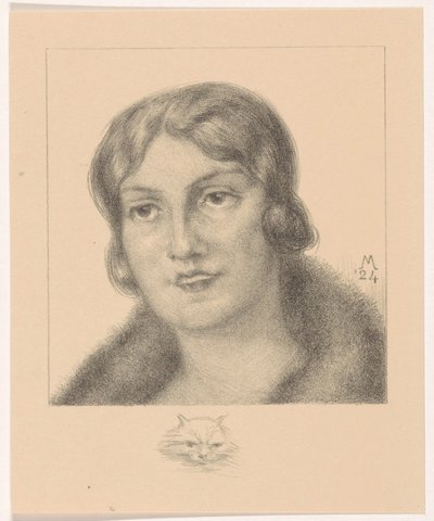 Portrait of Mrs. van Tienhoven-Hoyack by Simon Moulijn