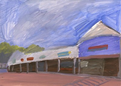 Strip Mall 4, 2023 by Simon Neville