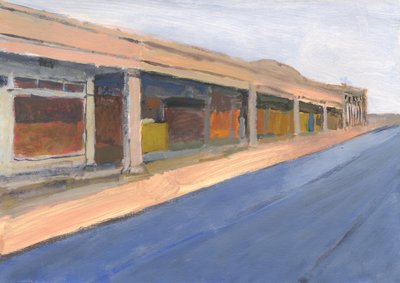 Strip mall 6, 2023 by Simon Neville