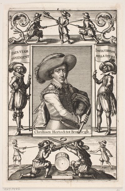 Duke Christian of Brunswick by Simon de Pas