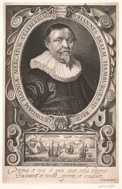 Merchant Johan Braem by Simon de Pas
