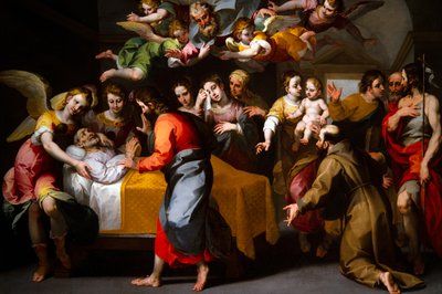Death of Joseph by Simone Barabino