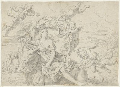 The Abduction of Europa by Simone Cantarini