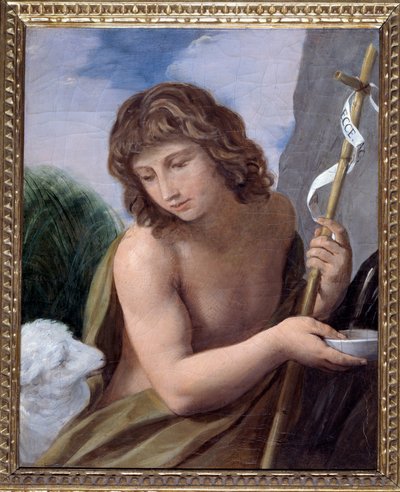 St John the Baptist by Simone Cantarini