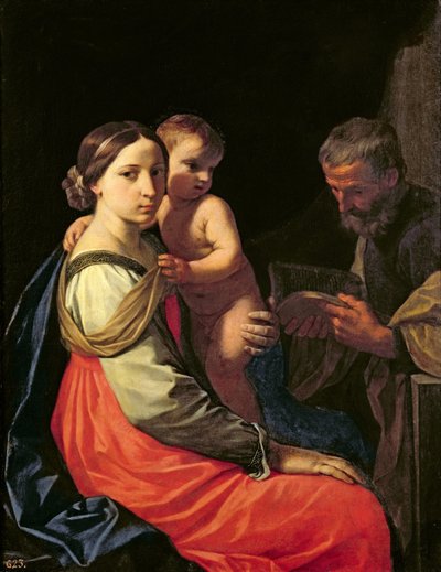 The Holy Family by Simone Cantarini