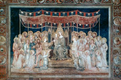 Maesta by Simone Martini