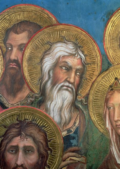 Maesta: St. Andrew (detail) by Simone Martini