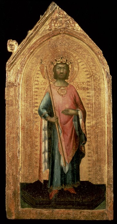 St. Ladislas of Hungary by Simone Martini