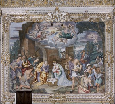 Adoration of the Shepherds by Simone Veneziano Peterzano