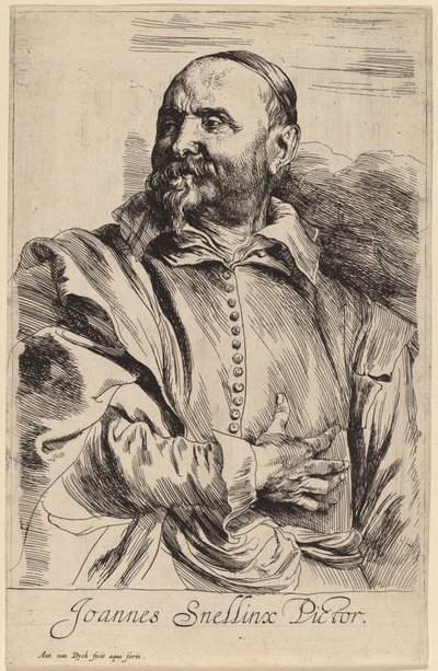 Jan Snellinx by Sir Anthony van Dyck