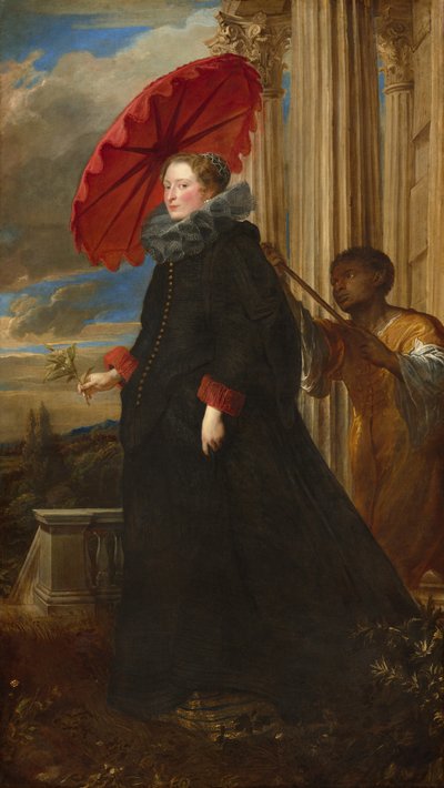 Marchesa Elena Grimaldi Cattaneo by Sir Anthony van Dyck