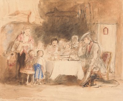 Grace Before Meat by Sir David Wilkie