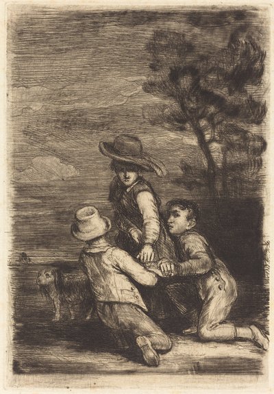 The Sedan Chair by Sir David Wilkie