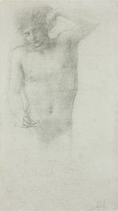Male Nude by Sir Edward Burne Jones