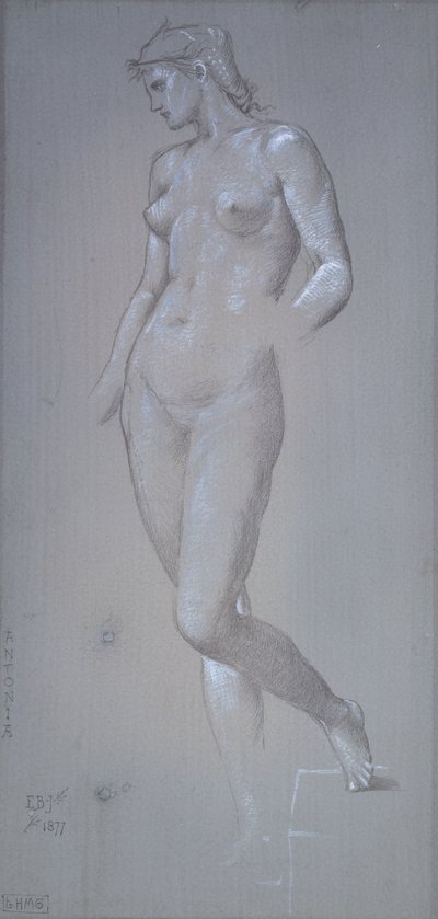 Antonia by Sir Edward Coley Burne Jones