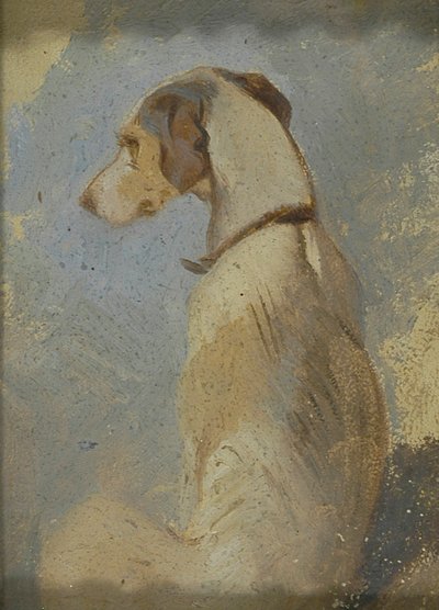 Study of a Greyhound by Sir Edwin Henry Landseer