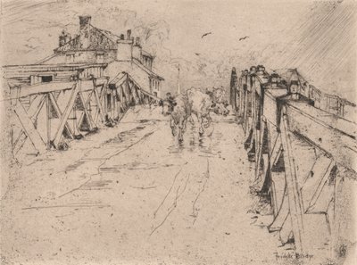 Fosdyke Bridge by Sir Frank Short