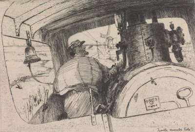 Twenty Minutes Late!! No. 2 by Sir Frank Short