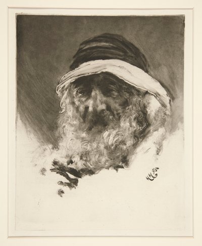 An Arab by Sir Hubert von Herkomer