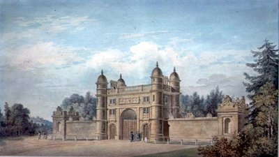 The Lodge, Wollaton Hall, Nottinghamshire by Sir Jeffry Wyatville