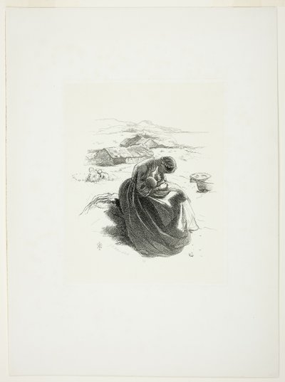 The Young Mother by Sir John Everett Millais