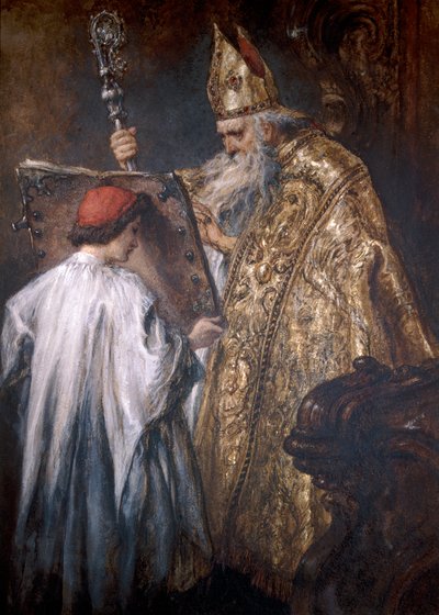 A Bishop by Sir John Gilbert