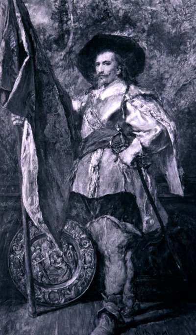 A standard bearer by Sir John Gilbert