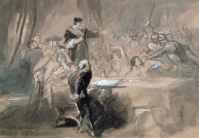 Arrest of Lord Hastings by Sir John Gilbert