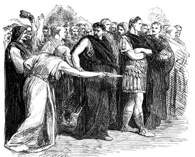 Beware the Ides of March by Sir John Gilbert